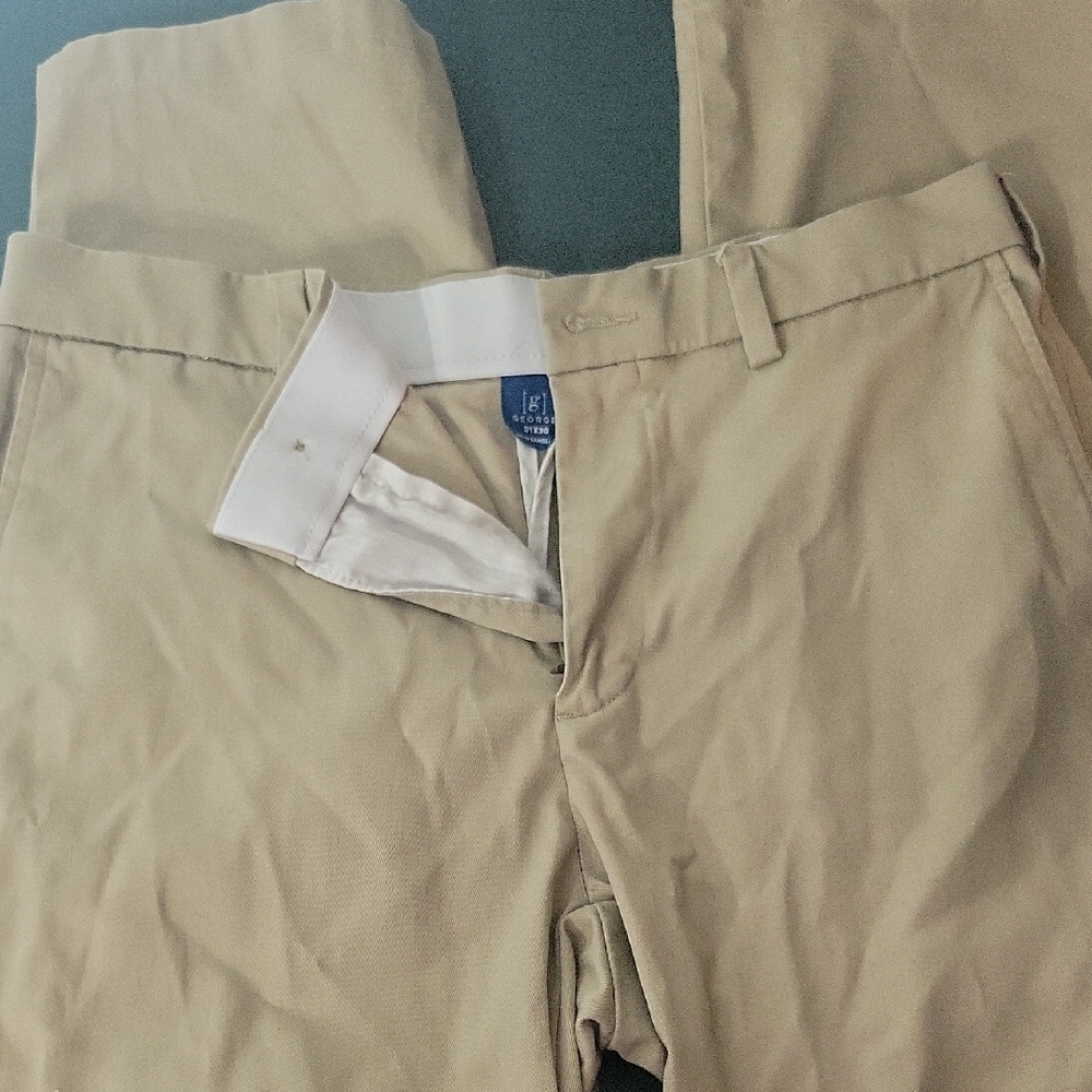 George Men's Tan Chinos